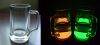 glow glass plastic craft drinking beer mug cup
